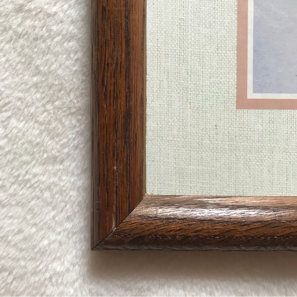 Vintage Framed Floral Art, Large (Part of 3 Piece Set) - Picture 6 of 9